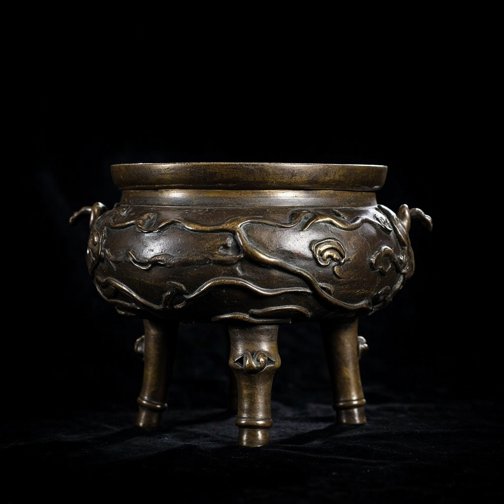 Collection of various Chinese incense burners