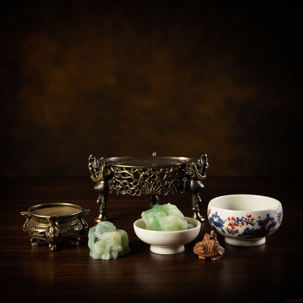 Aged bronze Chinese censer Qianlong style