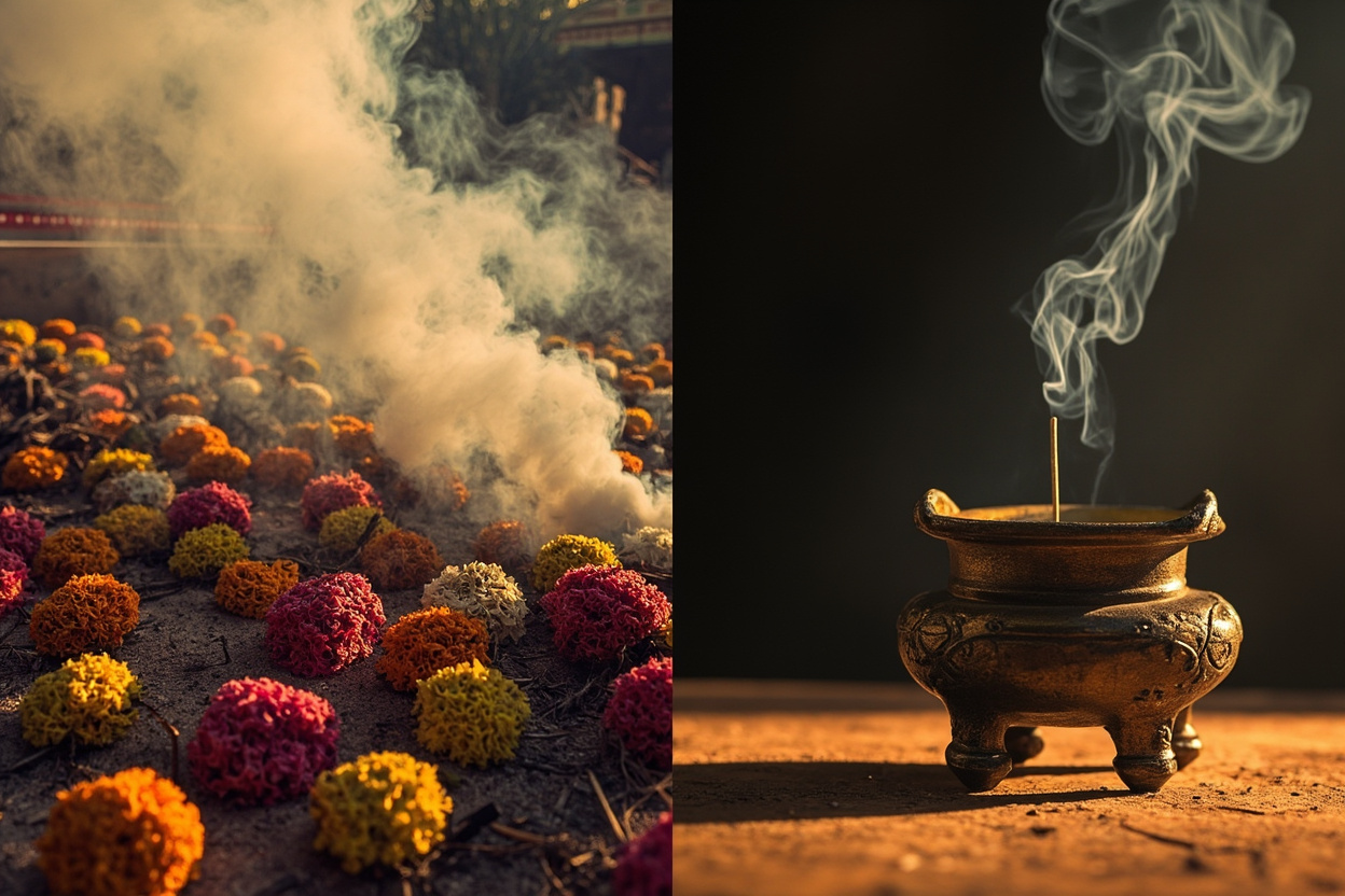 Chinese vs Indian incense culture comparison