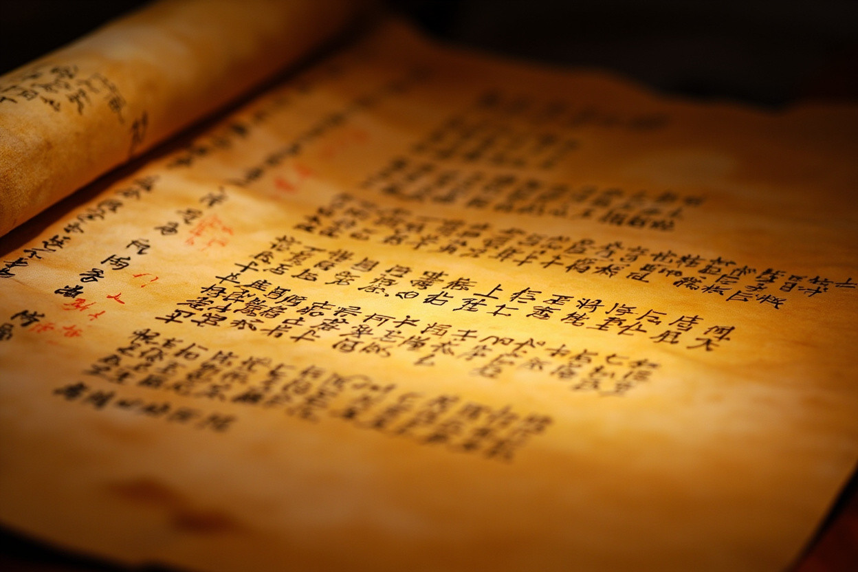 Ancient Chinese medical text showing mood incense formulas