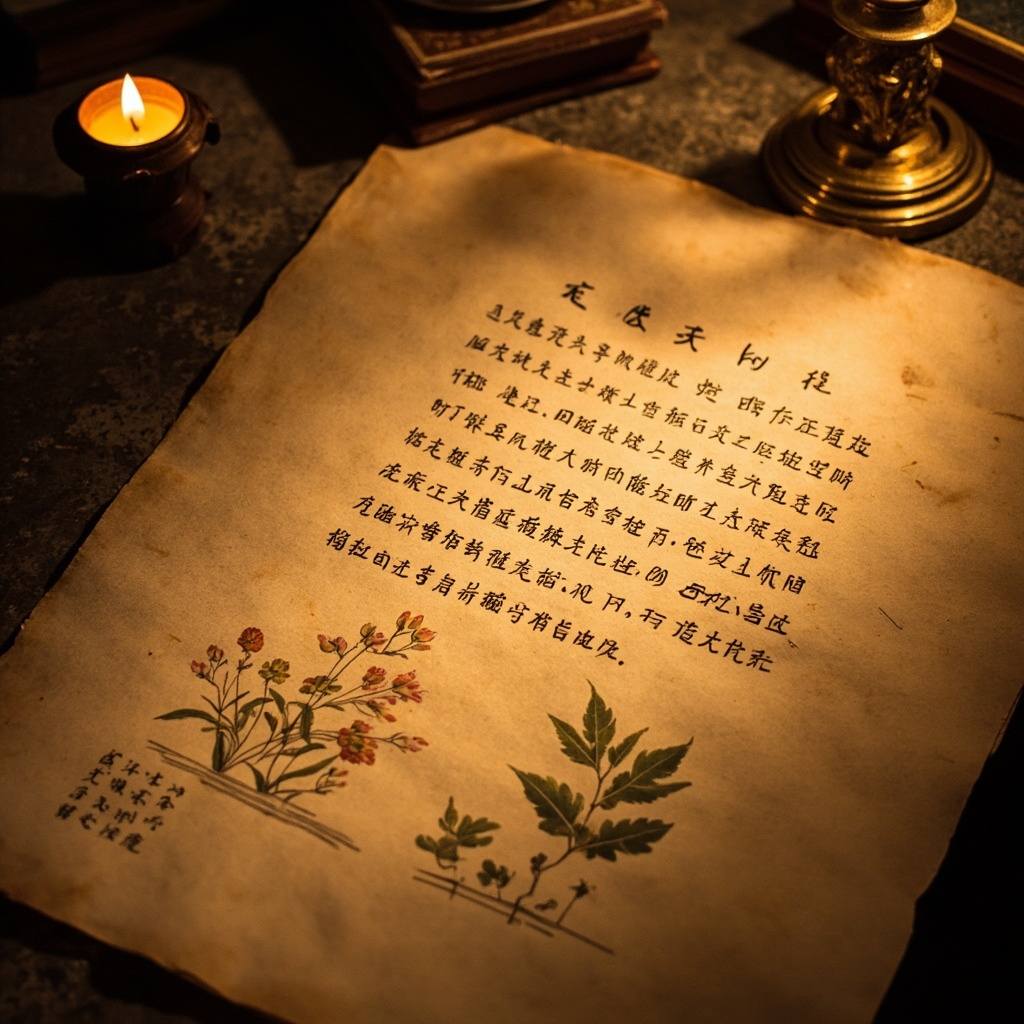 Dried patchouli leaves