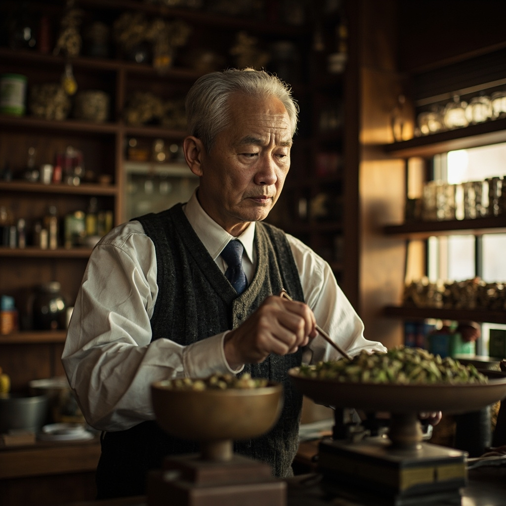 Incense cone burning on ceramic holder