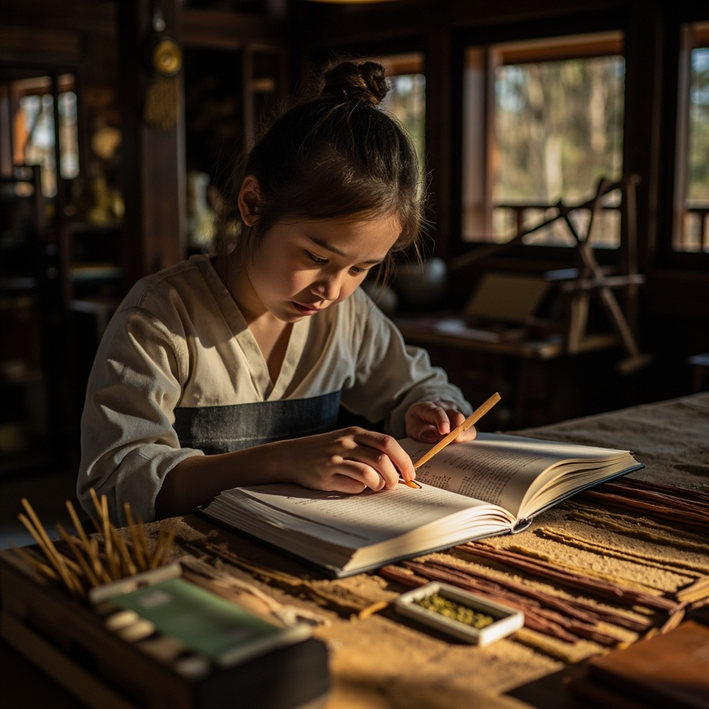 learning incense making