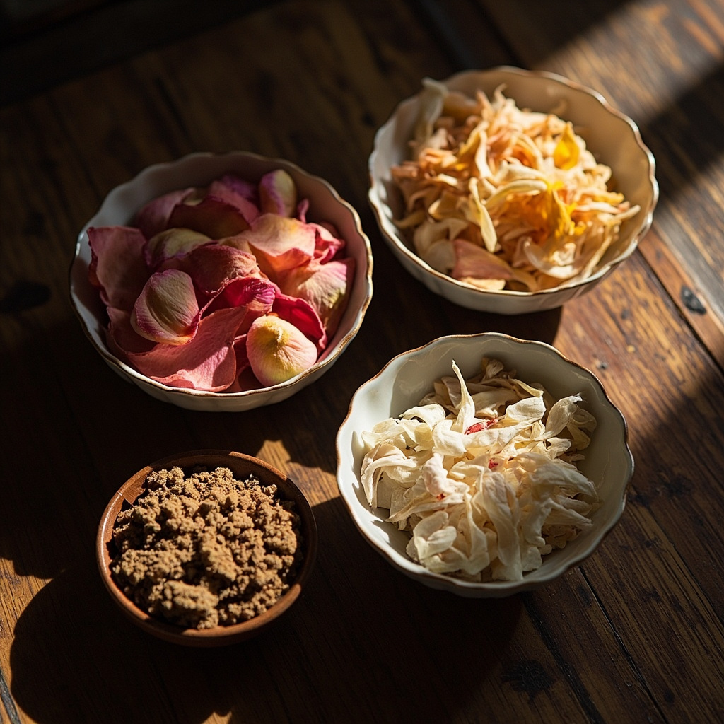 flower incense materials