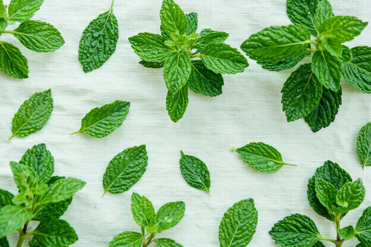 Fresh Peppermint Leaves for Incense