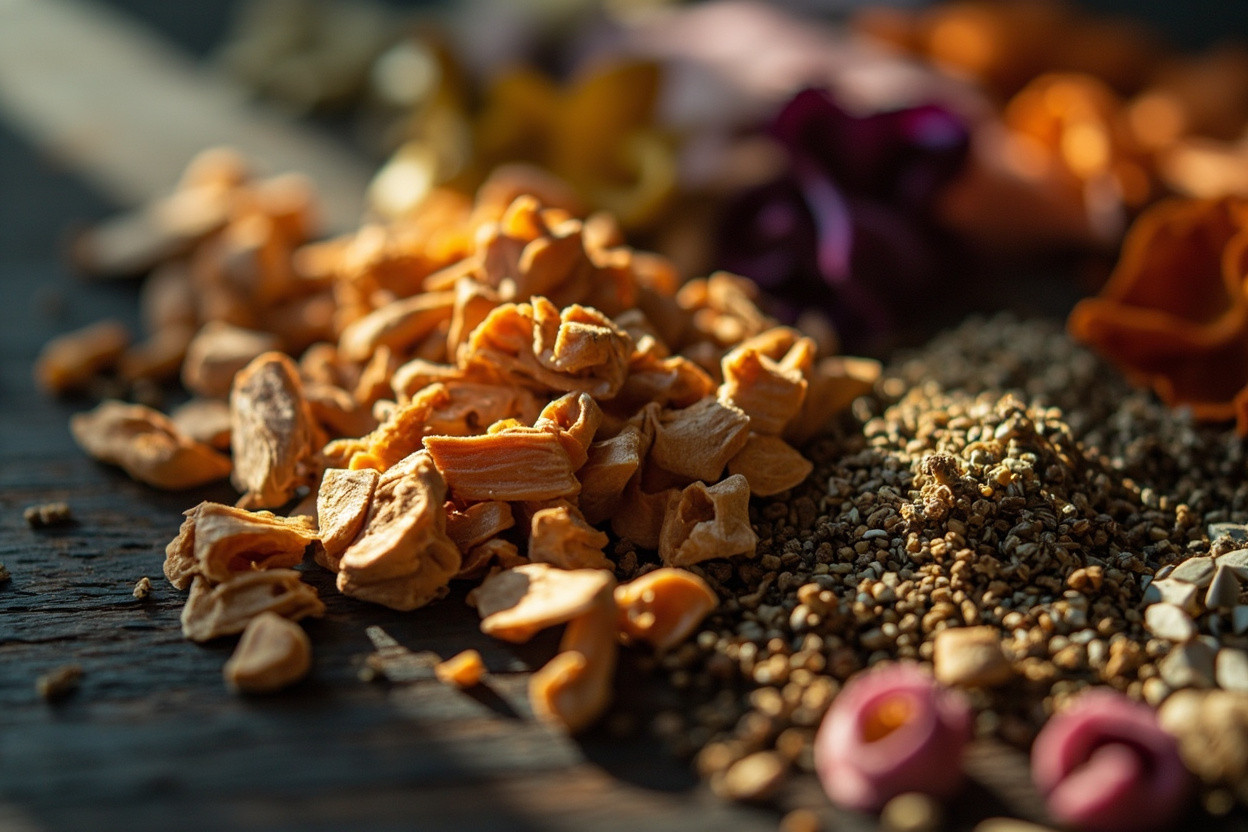 Morning incense materials sandalwood chrysanthemum