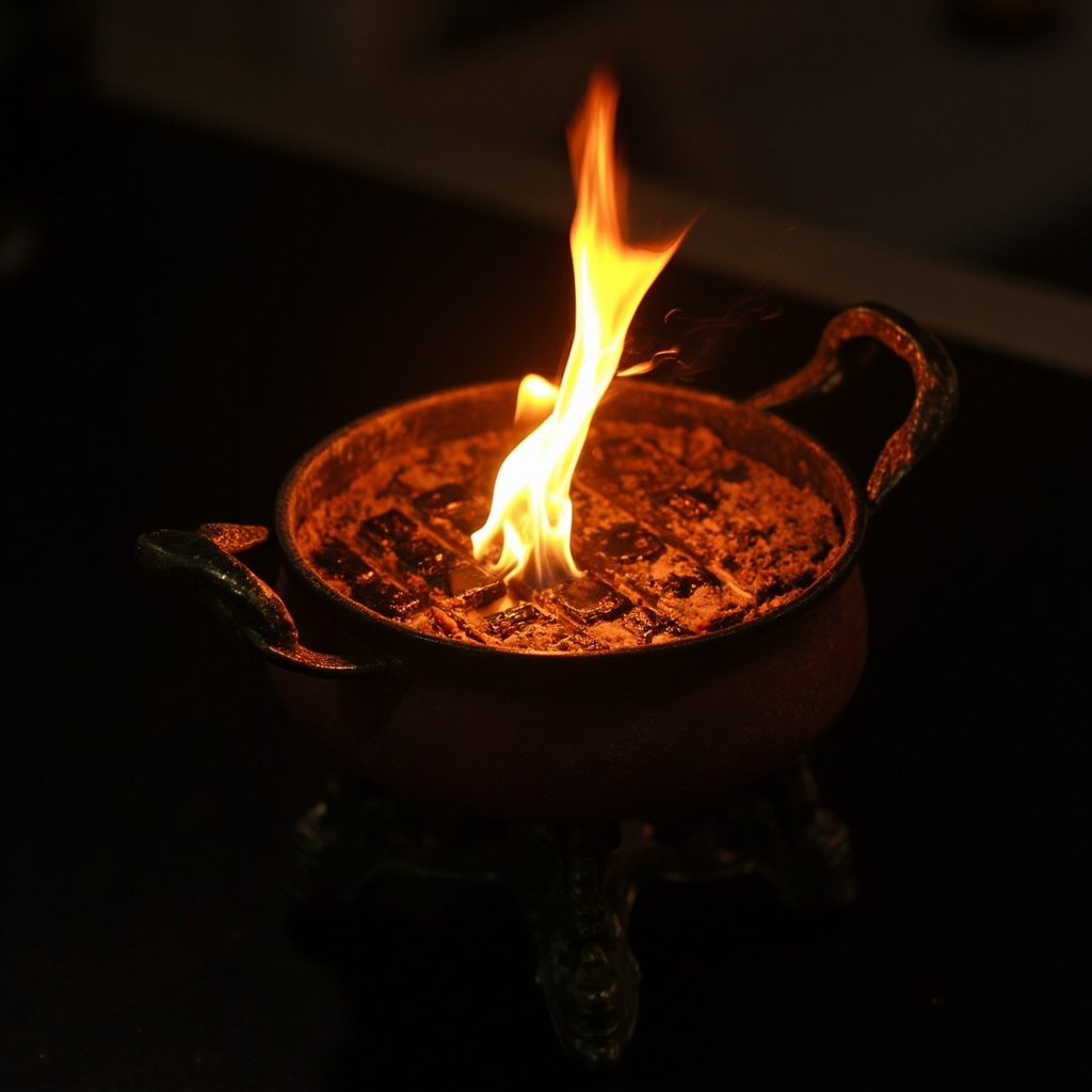 stone mortar for incense