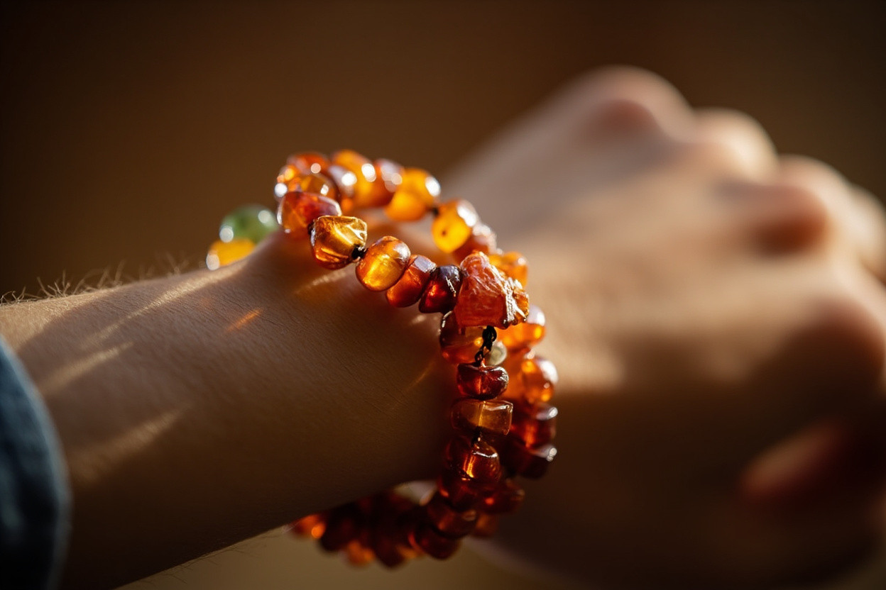 Wearable incense bracelet jade beads