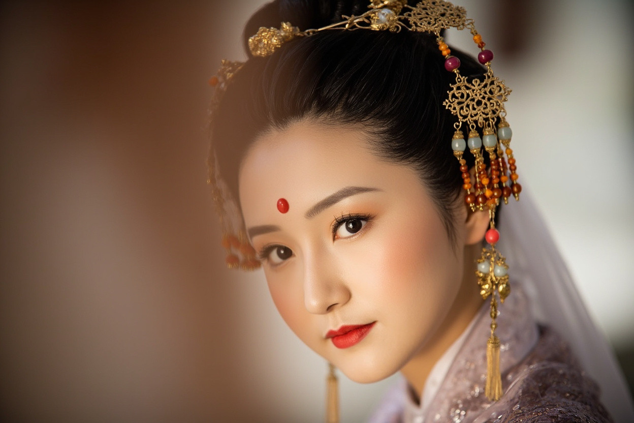 Traditional Chinese hair ornament incense