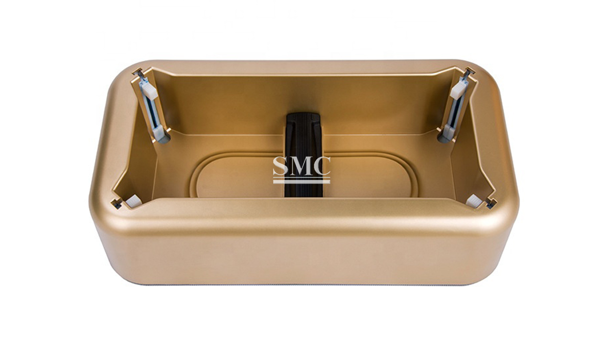 Real product photo of an automatic shoe cover dispenser from a Chinese supplier page