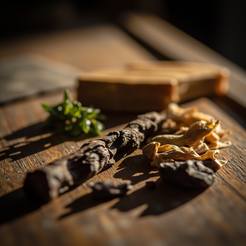 Scholar studio with incense